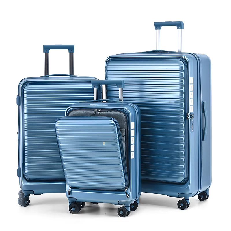 Travel-friendly hard shell suitcase