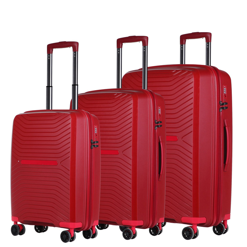 Three-Piece Luggage Trolley Case Set