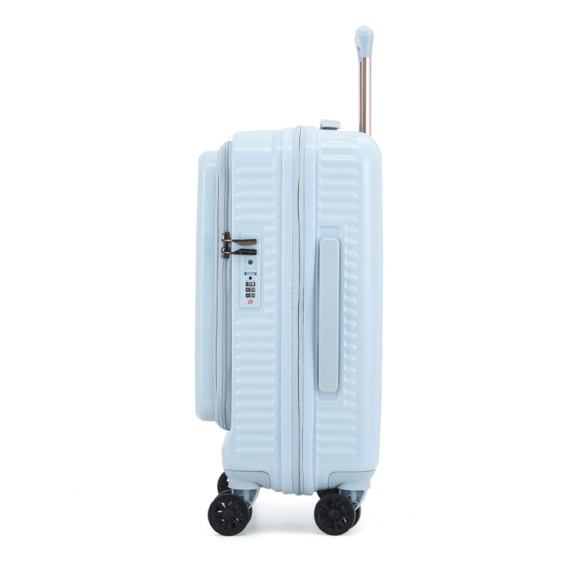 Customizable durable travel suitcase trio