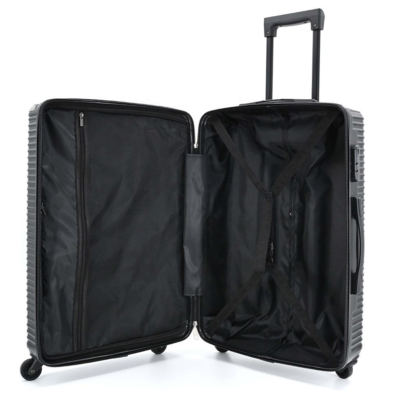 Expandable ABS carry-on luggage