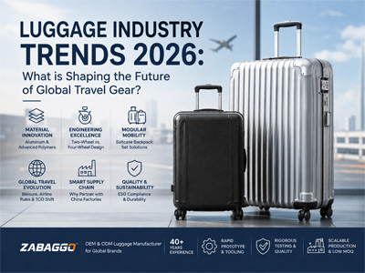 Trends in de bagage-industrie tot 2026: Wat bepaalt de toekomst van reisartikelen wereldwijd?