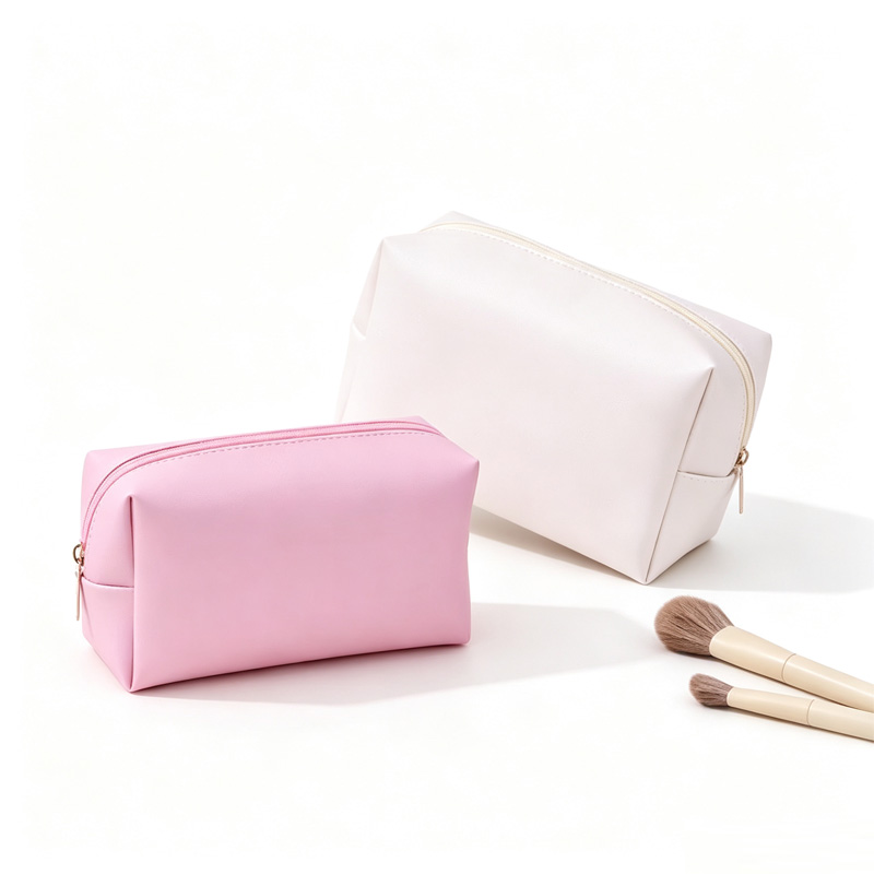Embroidered makeup bag