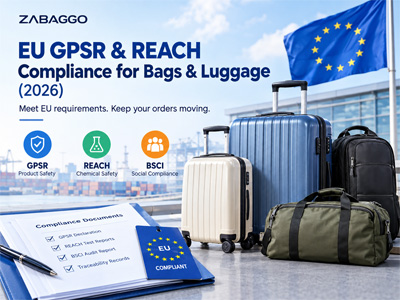 EU GPSR- en REACH-conformiteit voor tassen en bagage (2026)