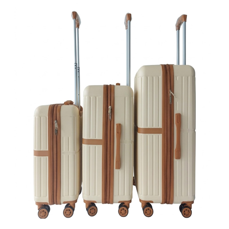 Ergonomic suitcase design options